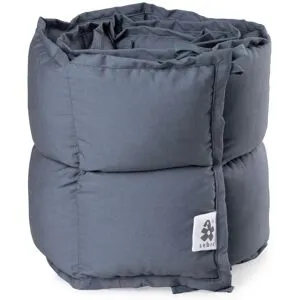 Sebra Sengekant Kapok, halv, forest lake blue