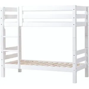 Hoppekids Køyeseng + Rett Stige + 1 Sengehest, ECO Luxury, 70x160cm