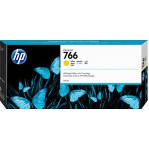 Cartouche encre Jaune HP N°766 300ml P2V91A