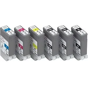 Jeu de 6 Encres Canon iPF610 130ml
