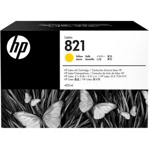 Cartouche encre Latex Jaune HP 821 - 400 ml G0Y88A
