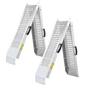 monzana® Auffahrrampe 2er-Set 400kg klappbar