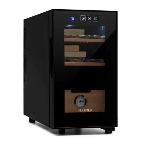 Klarstein El Presidente 23 Humidor 45 W Touch Buchenholz 23L LED