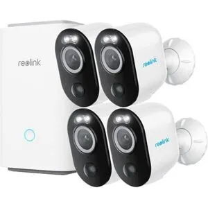 Reolink Argus 3 Pro 2K 4-pack with Home Hub