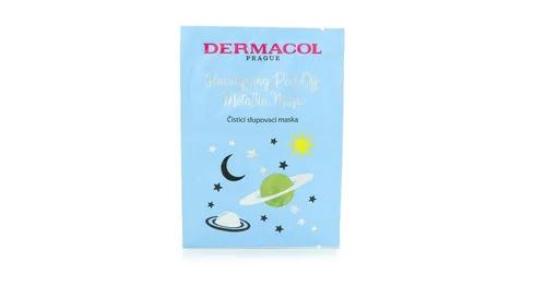 Dermacol Beautifying peel-off μεταλλική μάσκα καθαρισμού