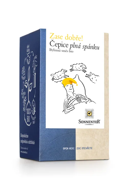 Sonnentor - Čepice plná spánku bio 27g porc.dvoukomorový