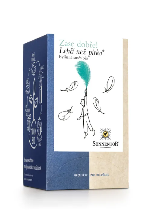 Sonnentor - Lehčí než pírko® bio 27 g porc. dvoukomorový