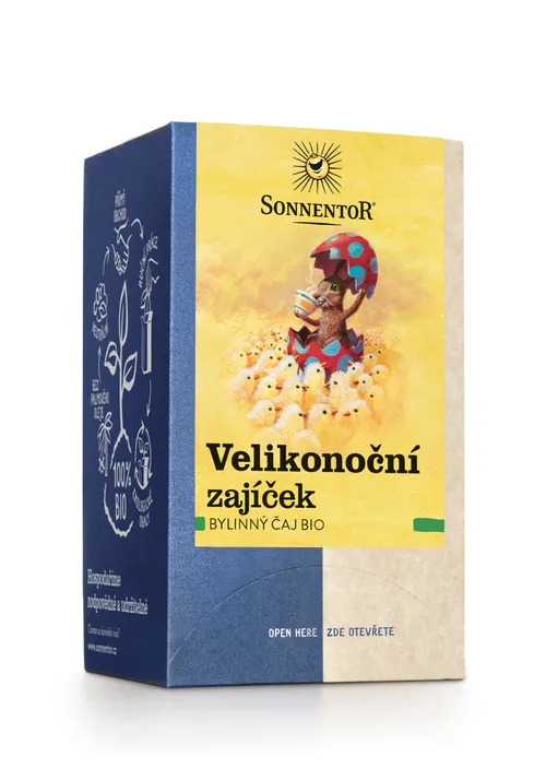 Sonnentor - Velikonoční zajíček bio 27g porc. dvoukomorový