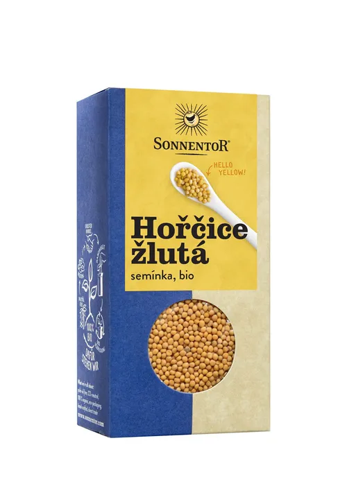Sonnentor - Hořčice žlutá bio, semínka 120g