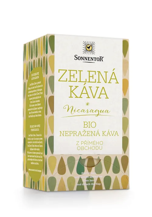 Sonnentor - Zelená káva bio 54 g, porc. dvoukomorový