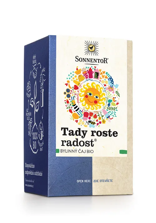 Sonnentor - Tady roste radost® bio 27g porc. dvoukomorový