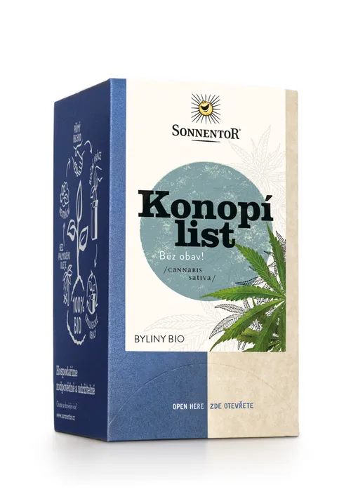 Sonnentor - Konopí list bio 27g porc. dvoukomorový