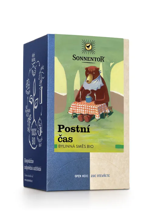Sonnentor - Postní čas bio 27 g porc. dvoukomorový