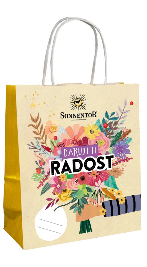 SONNENTOR papírová taška "Radost", XS