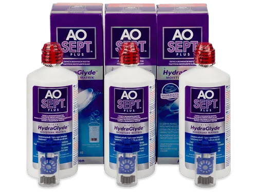 AO SEPT PLUS HydraGlyde 3 x 360 ml