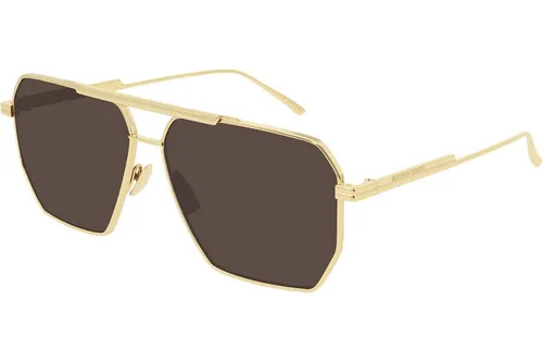 Bottega Veneta BV1012S 003, Zlaté, Materiál 0, Pánské sluneční brýle