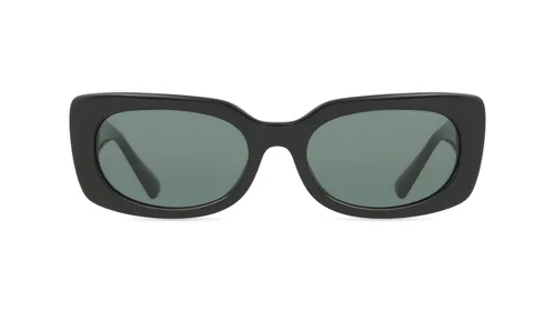Jimmy Choo JC5029U Dámy-Sluneční brýle Celoobrubové Schmal Acetát-rámy, černá