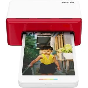 Polaroid Hi-Print Mobil Fotoprinter 4"x6" - Hvid / Rød