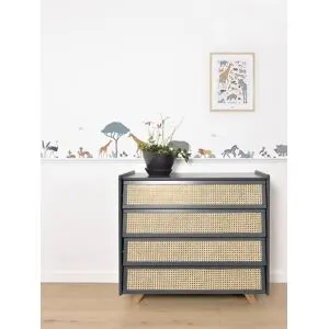 Planche de stickers LILIPINSO - Big five & Cie - animaux jungle multicolore