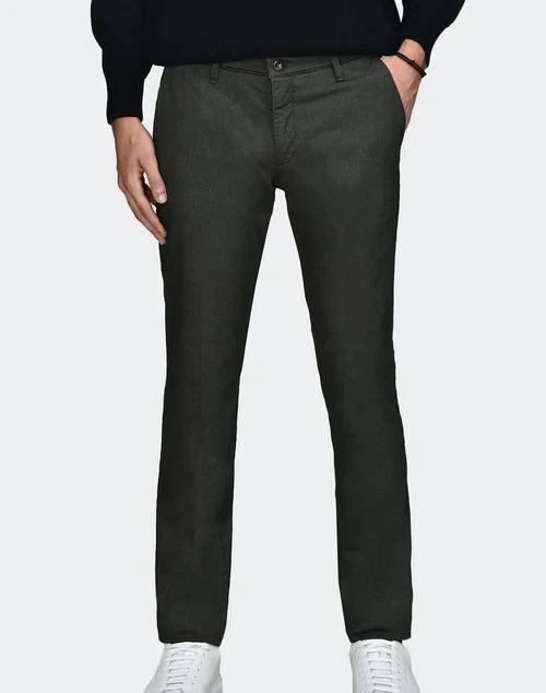 Four Ten Παντελονι T910.222060-00072 Darkolivegreen