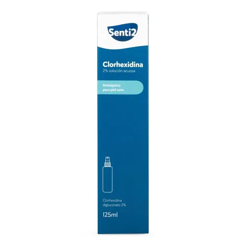Senti2 Clorhexidina Antiséptico 125 ml