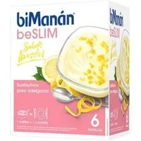 Bimanan Beslim Sustitutivo Natilla 6x50 Gr Sabor Limón