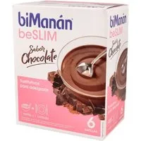 Bimanan Beslim Sustitutivo Natilla 50 G Sabor Chocolate 6 Ud