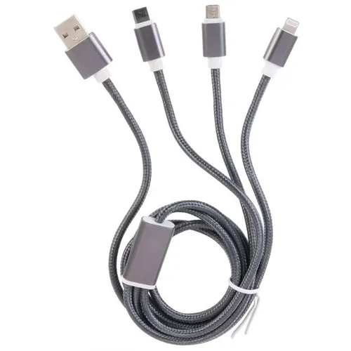 Be Mix Cable USB 3 en 1 MICRO USB-T C  Be Mix