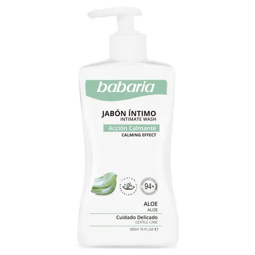 Babaria Jabón Intimo Aloe Vera 300 ml  Babaria