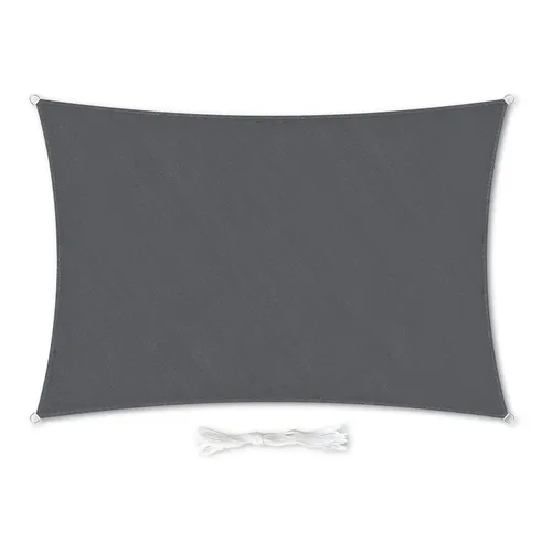 Blumfeldt rechteckiges Sonnensegel 5x7 m Polyester luftdurchlässig