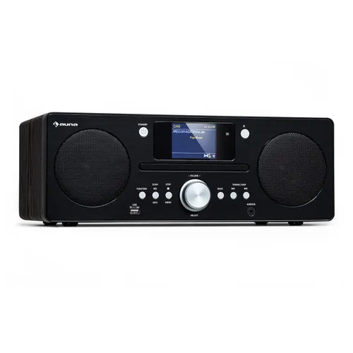 Auna Harvard Kompaktanlage Internet-/DAB+/UKW-Radio CD-Player Bluetooth