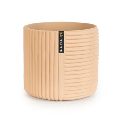 Fox & Fern Hasselt Blumentopf Polystone pflanzenfreundlich handgemacht 3D-Optik