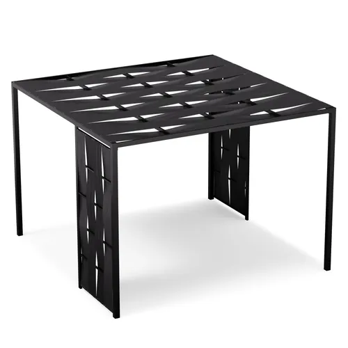 Blumfeldt Shade Cove Stoff-Pergola 3x3m Seitenwände pulverbeschichtet wetterfest