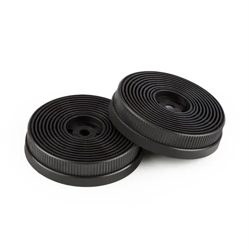 Klarstein Aktivkohlefilter für Dunstabzugshauben 2 Filter Umluftbetrieb Ø10,5 cm