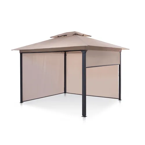 Blumfeldt Grandezza Cortina Gartenpavillon 3x3m 4 Seitenteile