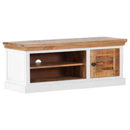 Livetastic LAVICE S BOTNÍKEM, bílá, 110/47/45 cm