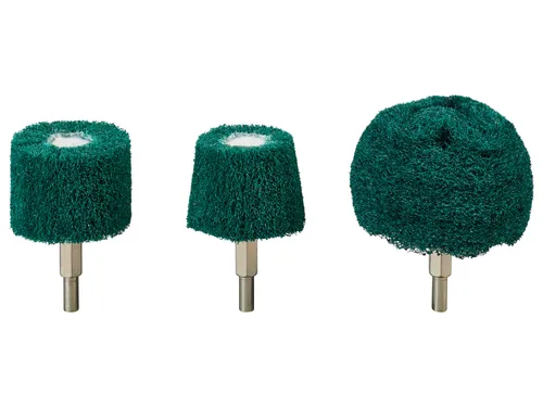 Parkside® Sada brusných a lešticích kotoučů (sada kotoučů z rouna Pvsg 3 A1, 3dílná)