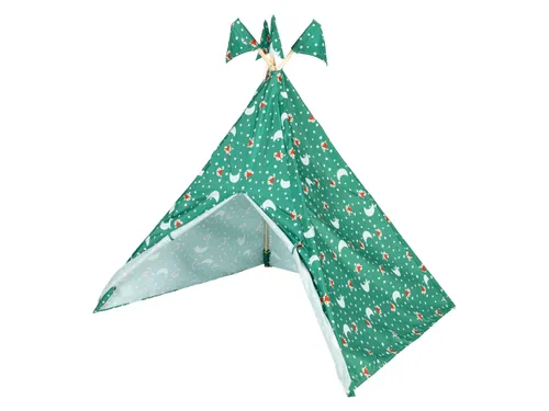 lupilu® Dětské teepee (zelená)