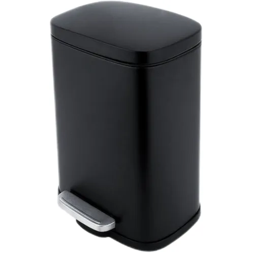 Odpadkový koš volně stojící Nimco 5 li černý mat mat KOS800590