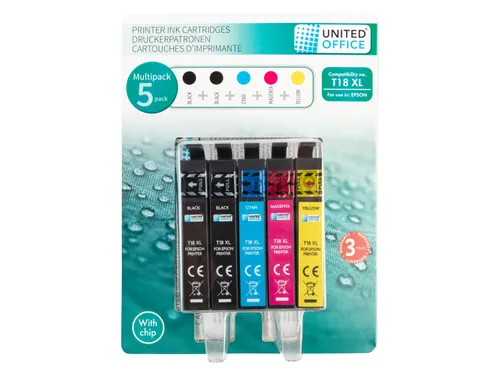 United Office® Náplně do tiskárny Epson Multipack (Multipack 18Xl)