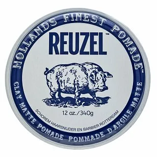 Reuzel Clay Matte Pomade Pasta de modelar Para un efecto mate 340 ml