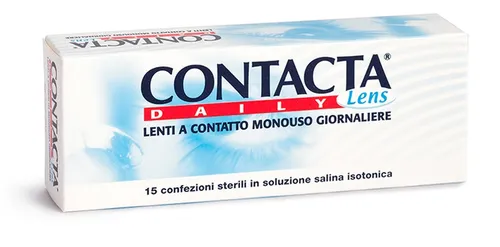 Contacta Daily Lens Lenti a Contatto Monouso per la Miopia Diottria -4,00 15 lenti