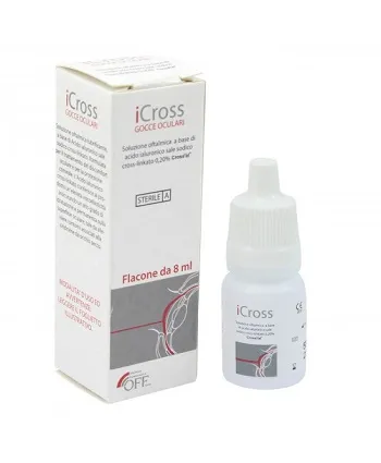 iCross Gocce Oculari Lubrificanti 8 ml
