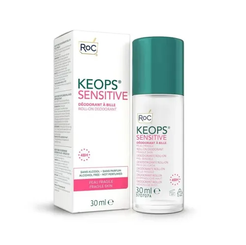 RoC Keops Deodorante Roll-On Sensitive Pelle Fragile 30 ml
