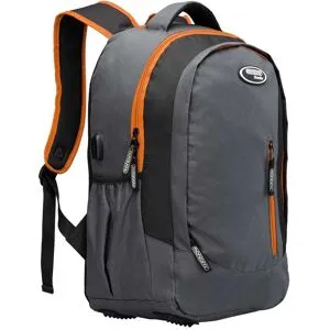 monzana® Sportrucksack Grau/Orange 34L