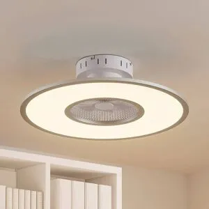 Lindby LED-takvifte Romea, rund, DC, stillegående, 60 cm