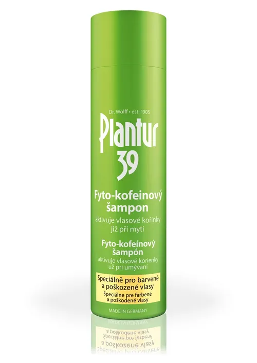 Plantur Fyto-kofeinovy šampon pro barvené a poškozené vlasy 250 ml