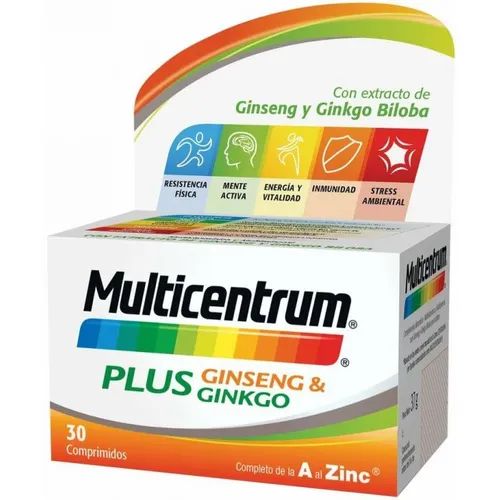 Multicentrum Complemento Alimenticio Plus  Multicentrum