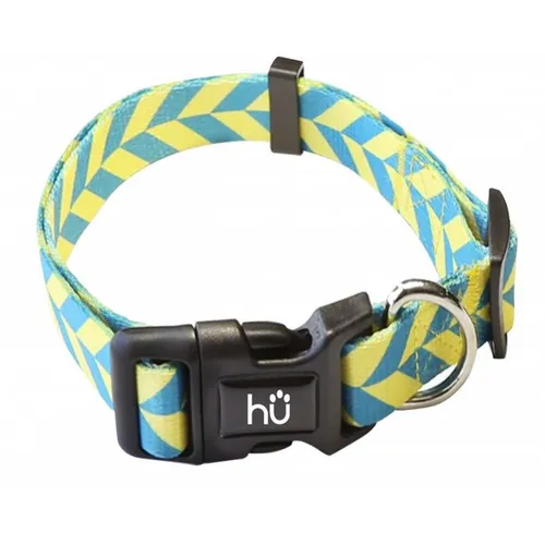 Hu ¡32% DTO! Collar Stripes Amarillo y Azul