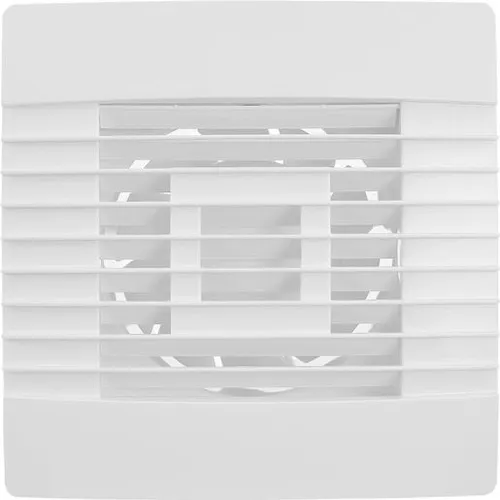 Haco ventilátor stenový biely s žalúziou AVPRO120S